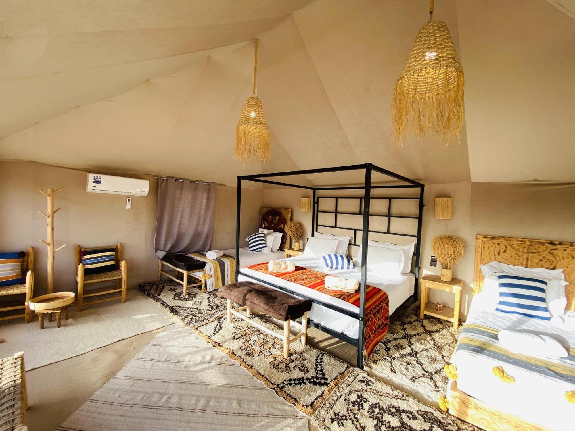 Amskou Luxury Desert Camp Merzouga Exterior foto